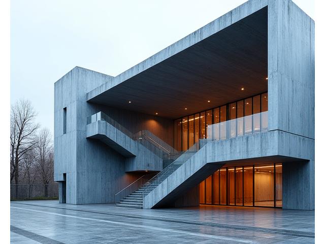 문화 시설 금속 조형물